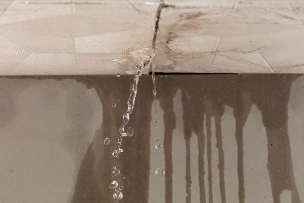 Professional Sewage Cleanup technician working in Osterville, MA